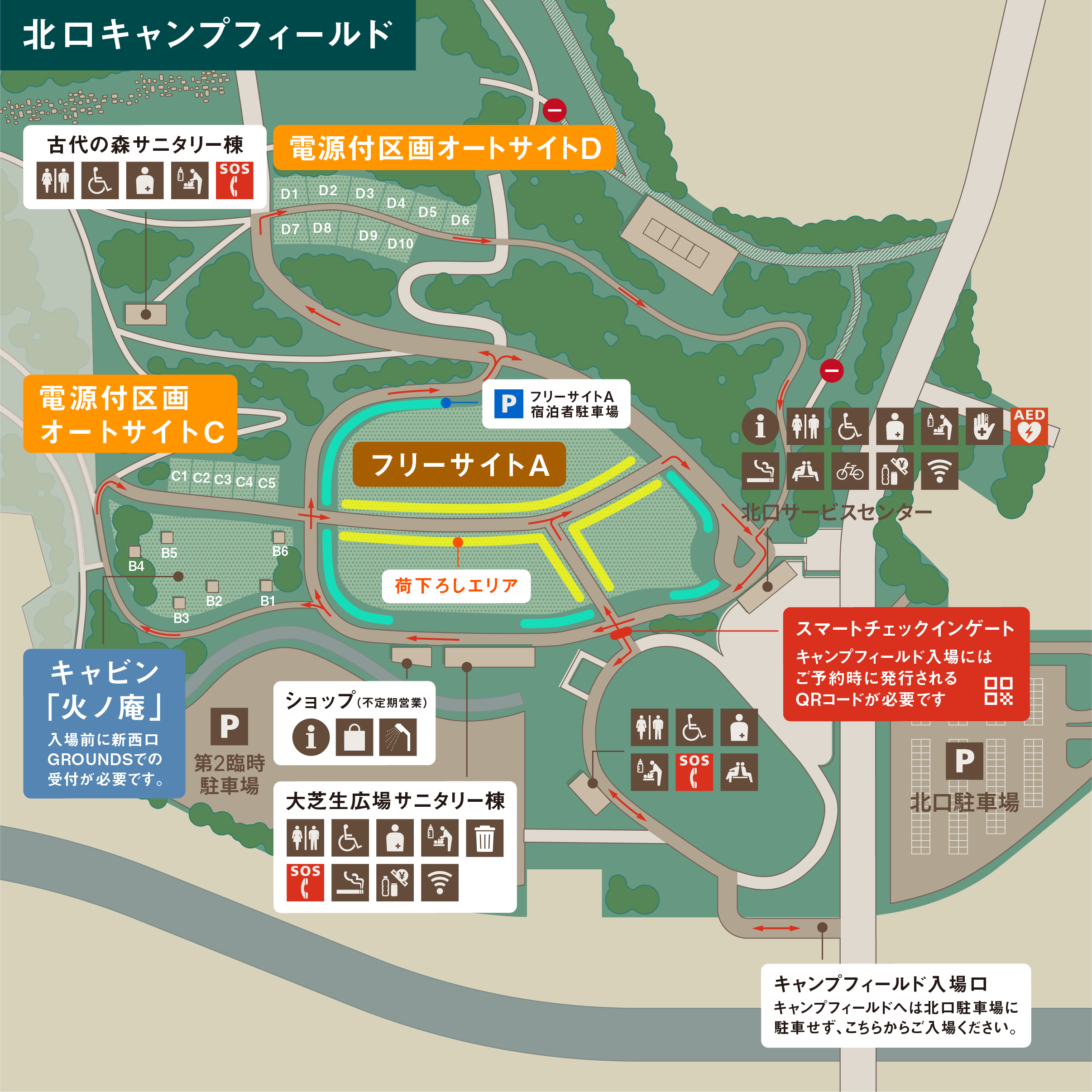北口キャンプフィールド