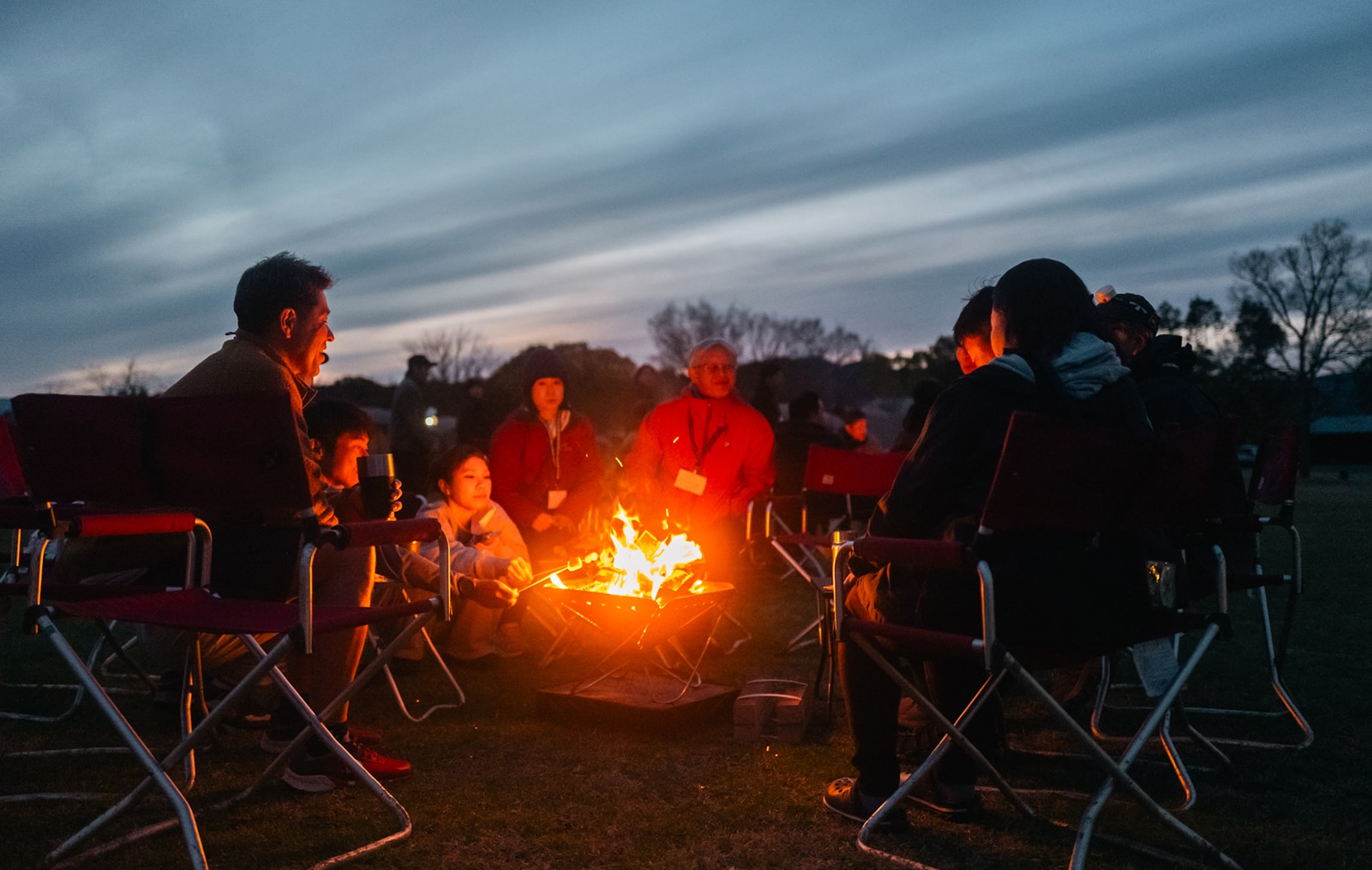 Store Camp With LOCAL 2026での団らん